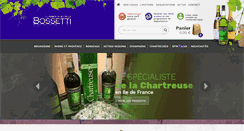 Desktop Screenshot of caves-bossetti.fr